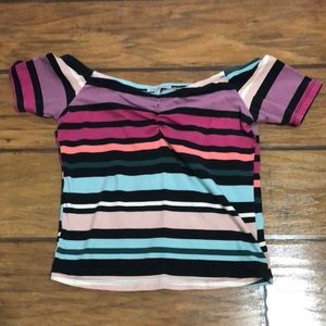 Off the shoulder shirt